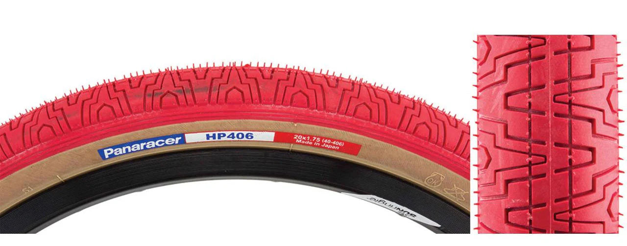 20x1.75" Panaracer HP406 BMX Freestyle tire COLORS