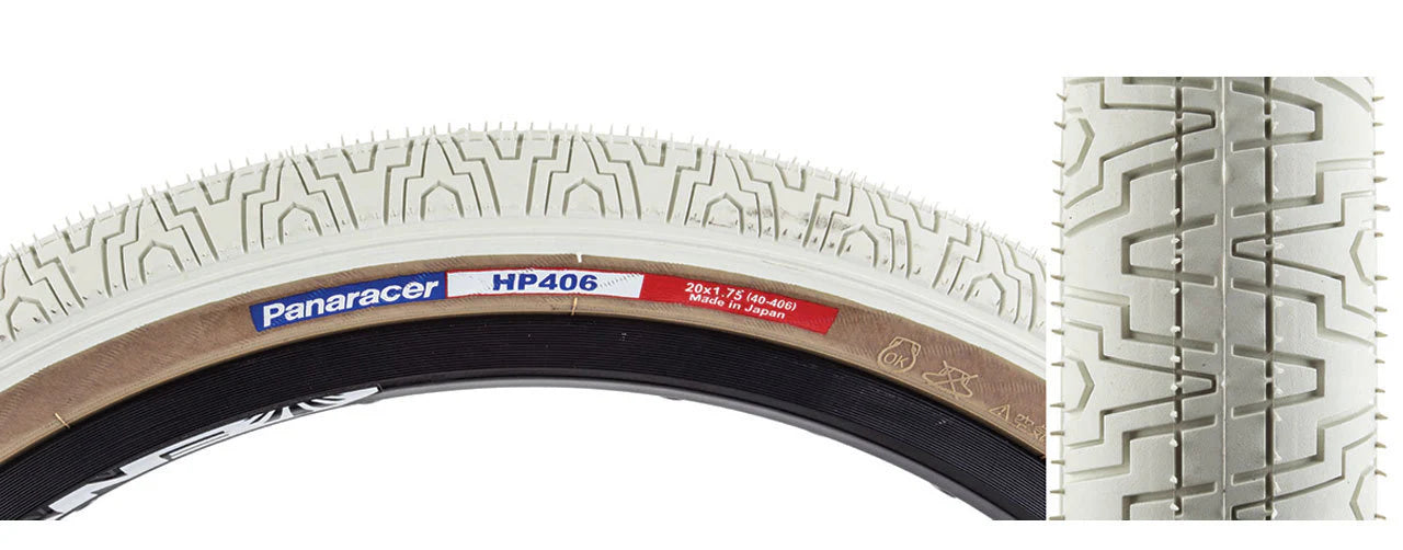 20x1.75" Panaracer HP406 BMX Freestyle tire COLORS